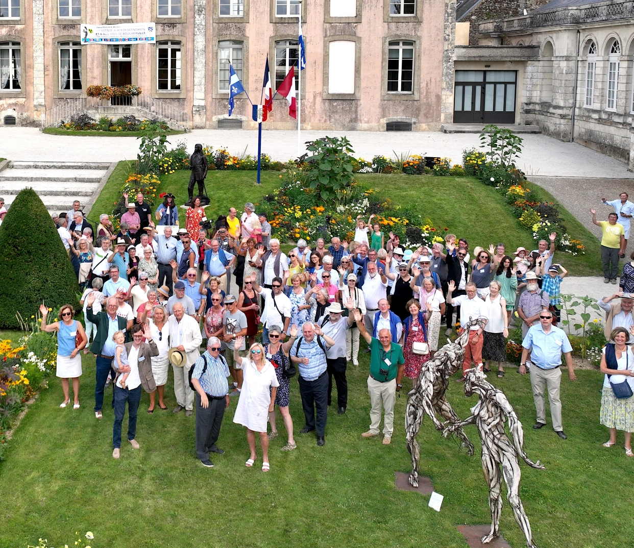 Commémorations Pierre Boucher 2022 à Mortagne-au-Perche