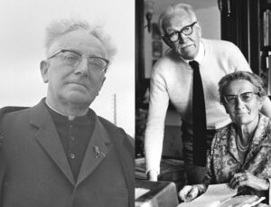 Le chanoine Jean Aubry, Pierre et Françoise Montagne