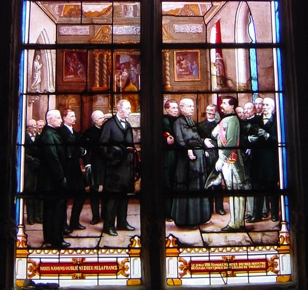 Visite à Tourouvre de Honoré Mercier