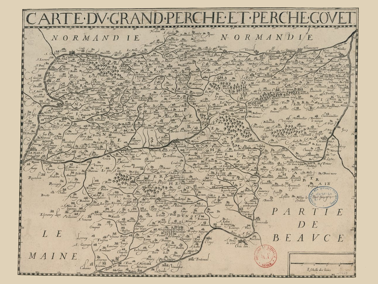 Carte du Grand Perche